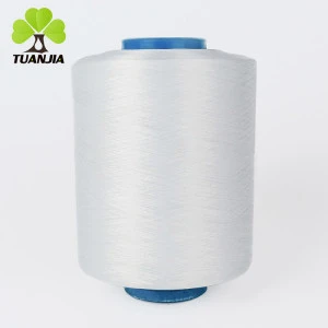 50d nylon double twist yarn / high elastic yarn / black and white / factory direct sales