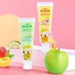 50g zero waste toothpaste small toothpaste for kid french mouth OEM Kid toothpaste toothbrush set