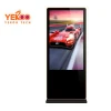 55 inch in store video advertising, advertising screens with cameras, touch screen digital totem kiosk