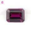 5.94 Carat Tanzania Purple Rhodolite Emerald Cut 12x9.50mm Purple Rhodolite Octagon Loose Gemstone January Birthstone