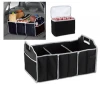 600D Car Organizers Foldable Trunk Organizer with cooler bag