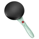 600W electric crepe maker 100% Non-Stick Surface