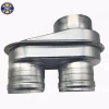 60/100mm Deep Drawing Aluminum Flue Pipe Adapter for Gas Boiler