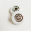 608zz Nylon wheel ball bearing , white plastic wheel roller bearing
