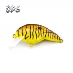 65mm ABS  plastic fishing lure  hard bait square crankbait shrimp hard lure