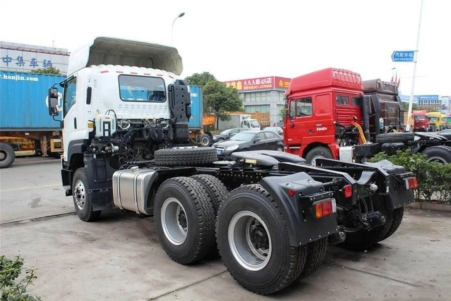 6X4 heavy duty truck VC46 diesel engine isuzu truck MAX 350hp