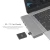 Import 7 in 1 USB C Hub Dual USB 3.0 Hub 4K HD Output SD/TF Card Reader Type-C Port USB Hub for MacBook Pro Galaxy S9 from China