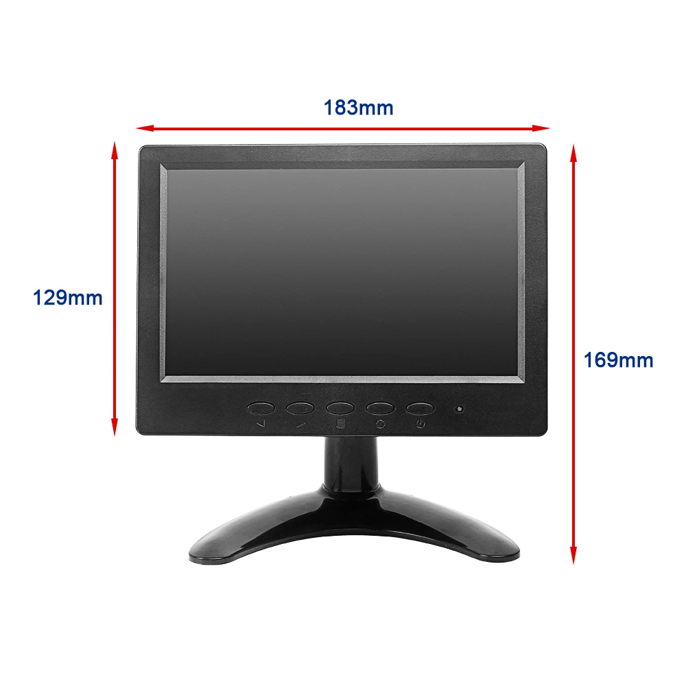 7 inch VGA/HD Touch Screen Gaming Computer Lcd Monitor Pc Touchscreen Dvi Film Pos Monitor