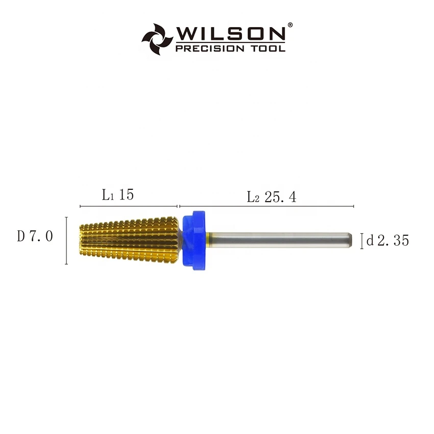 7.0mm 5 in 1 Bit Straight Cut Tungsten  Carbide   Nail  Drill  Bit