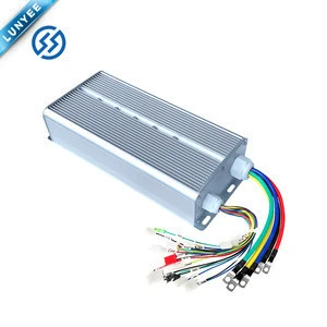 72v 3000w electric four-wheel car, tricycle high power DC brushless motor dual mode 36 tube controller