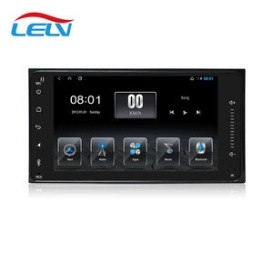 7inch 2 Din 8 core 4G+64G Android Car Radio GPS Navigation Autoradio Stereo car dvd Player for Toyota with wireless carply+DSP