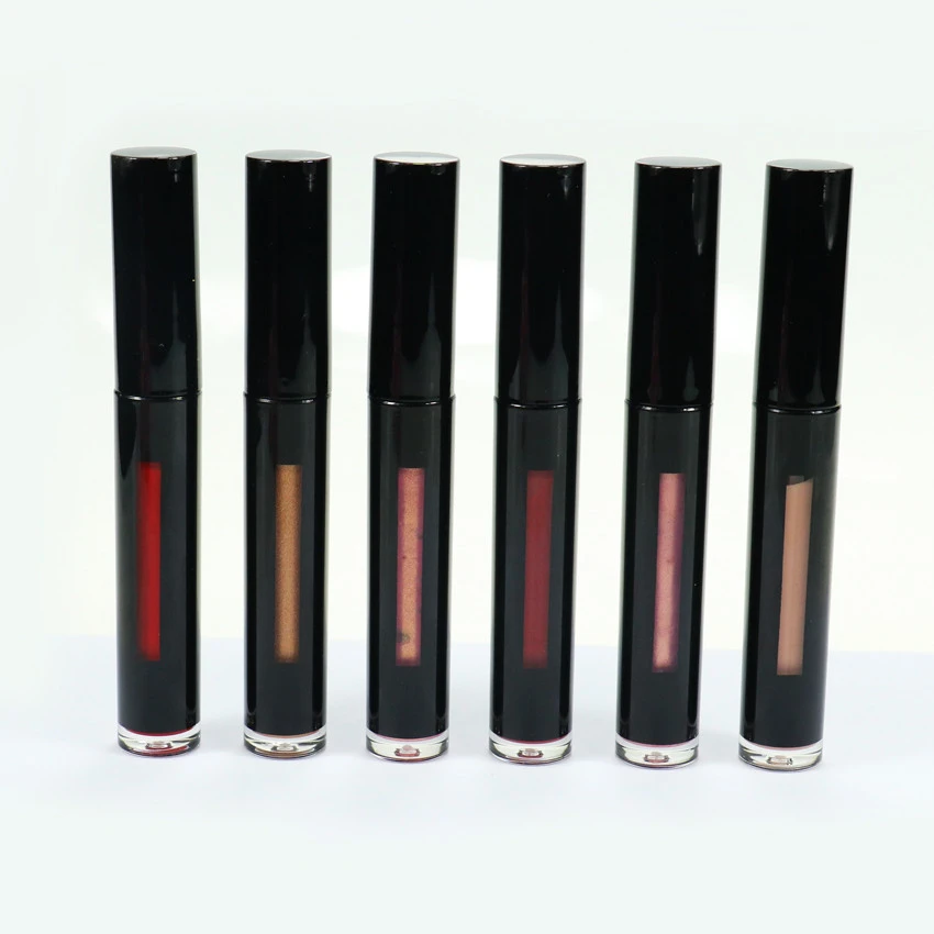 85 colors cosmetic matte shiny small MOQ OEM clear lip gloss base