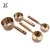 Import 8pcs measuring cups and spoons set of acacia wood handle with vacuum plating from China