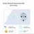 Import 95-240V AC Multi-function Intelligent Integrated Wall Switch Socket Panel WIFI Smart Switches With EU Standard German Socket from China