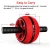Import AB Wheel Roller with resistance bands Fitness Equipment Workout Ab Strength Training from China