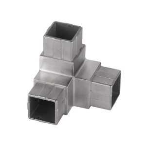 ABLinox 90 degree stainless steel elbow pipe connector square pipe connector flush angle 40*40mm/50/50mm
