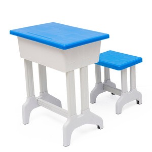 ABS plastic combo school student reading table desk and chair for children