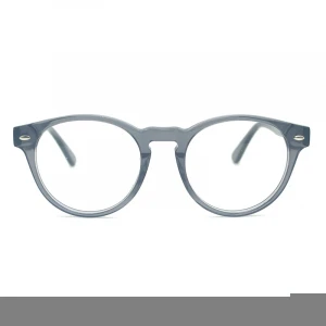 Acetate Men Vintage Round Optical Glasses Frame Spectacles Eyeglasses