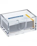 acrylic notepaper holder /memo holder/ notepaper container