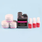 Acrylic Powder Nail kit with 42 Colors Acrylic Nail Glitter Powder Decoration Manicure Nail Art Design Kit