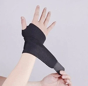 Adjustable breathable neoprene wrist supports