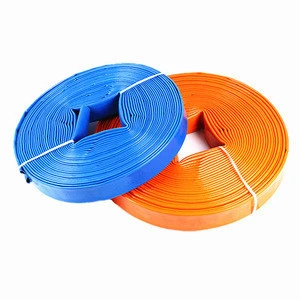 Agriculture irrigation flexible PVC lay flat/layflat water delivery hose pipe
