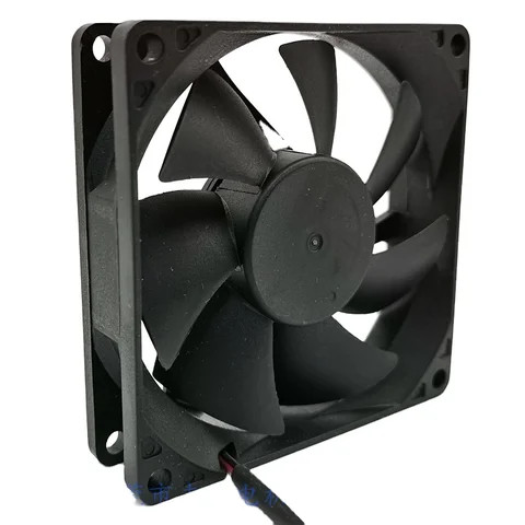 Ventilador De Refrigeración De 12cm 120x38mm 6000rpm 12V 2.7A 4pin FG DC Sin Escobillas PWM Negro Ventilador Con Cubierta De Computadora Para Servidores De Camara