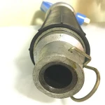 Air Powered Hot Riveter expands rivet set to about 1.5 times the original shaft diameter