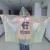 Import all over printing PE disposable emergency rain poncho from China