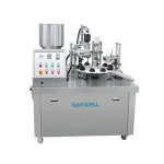 All Spare Parts Famous Brand Semi-auto Plastic laminated Tube Filling Sealing Machine