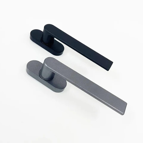 Aluminum Alloy Door & Window Hardware Handles Casement Window Handle Black Pull Door Handle