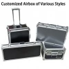 Aluminum Instrument Carrying Box Custom Size Abs Panel Aluminum Mdf Flight Case
