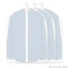 Amazon Hot Sale Foldable Suits and Dresses PEVA Transparent Dust Bag with Zipper