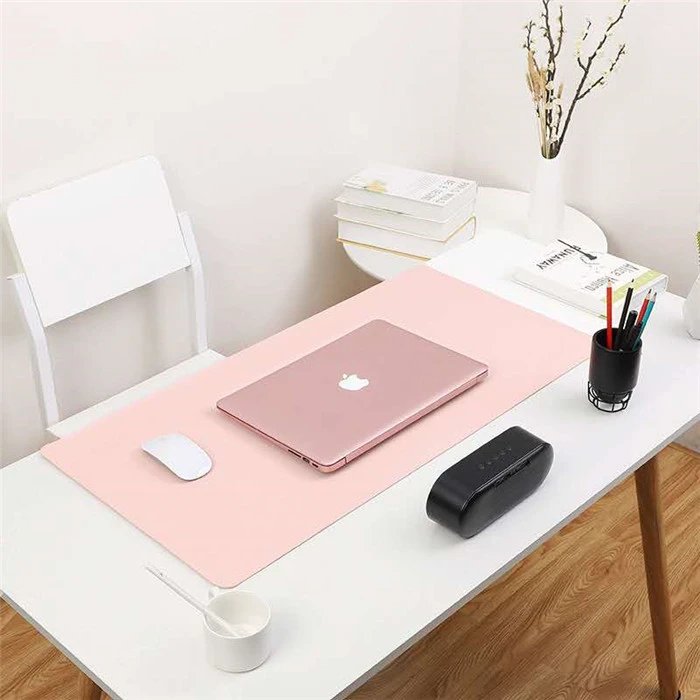 Amazon hot sale Leather Desk Pad Protector Office Desk Mat for mouse pad and writing
