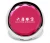 Import Amazon Hot Sale Metal Round Mini Compact Makeup Mirror With Red Diamond Shape Crystal Pocket Mirror from China