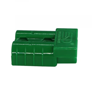 Anderson style  battery connector 50A  green solar photovoltaic power connector plug