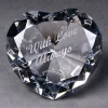 anniversary crystal heart diamond paperweight gift decorations