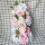 Import Artificial flower runner peony row for wedding backdrop wall decor from China