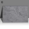 Artificial White Stone Engineered Quartz Slab White Good Cheaper One Grey Color