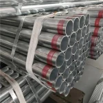 ASTM A53/GB/JIS/En Pre-Galvanized Seamless Square Rectangular Round Carbon Steel Pipe BS1387 Hot DIP Galvanized Steel pipe
