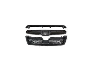 AUTO CAR PART BRIGHT BLACK GRILLE FOR SUBARU FORESTER 2014-CAR FRONT RADIATOR GRILL