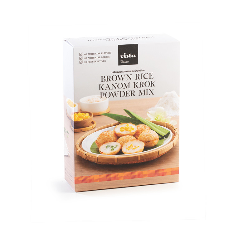 Kamon Powder Buy Baking Flavor Powder With Coconut Milk Flavor Brown Rice Kanom Krok ...