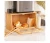 Import Bamboo Bread Box Large Capacity Bread Organizer Food Storage Bin with Clear Front Window from China