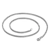 Base Chain High Qulity 316L Stainless Steel Box Chain Necklace