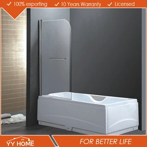 Bath Sliding Shower Screens/Bathtub Glass shower cabinets for small bathrooms