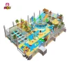 Beautiful ocean electric soft children commercial indoor playground with metal sponge wood pvc