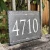 Import Beautifully Handcrafted and Customizable Slate Home Address Plaque from USA