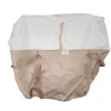 beige   China factory pp bulk bag  pp fibc bag 002 1ton for packing  stone coal firewood