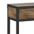 Import Belleworks Vintage Industrial Wood and Metal Console Table with Drawers from China