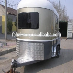 best price 2 horse angle load trailer camping trailers